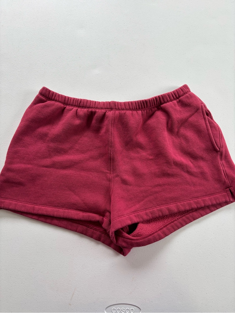 wild fable Cranberry Fleece Athletic Shorts